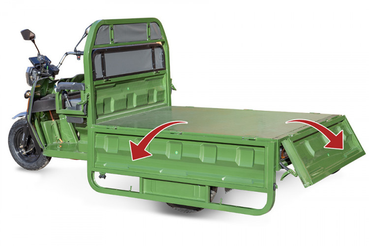 Грузовой электрический трицикл Rutrike Маяк 1500 в Оренбурге