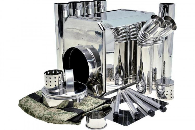 Печь пошехонка Турист 25 л с 3D экранами сталь 0,8мм в Оренбурге