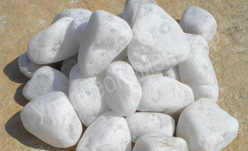 Камни для бани Кварц окатанный 15кг в Оренбурге