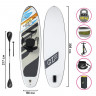 SUP-доска Bestway White Cap Convertible в Оренбурге