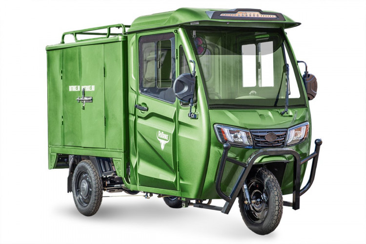Грузовой электрический трицикл Rutrike КАРГО Кабина Дуал в Оренбурге