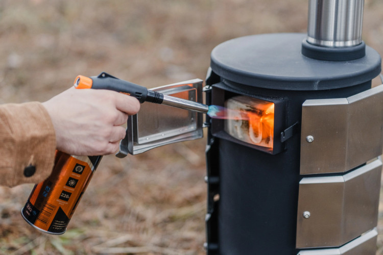 Мультитопливная походная печь Hyggelig LONGHEAT длительного горения в Оренбурге