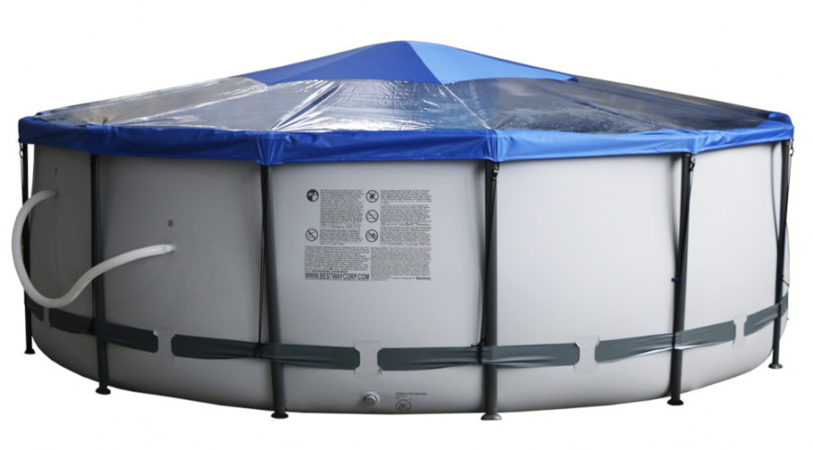 Тент для бассейна Intex/Bestway с надувной подушкой "Фиеста" в Оренбурге