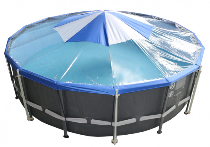 Тент для бассейна Intex/Bestway с надувной подушкой "Фиеста" в Оренбурге