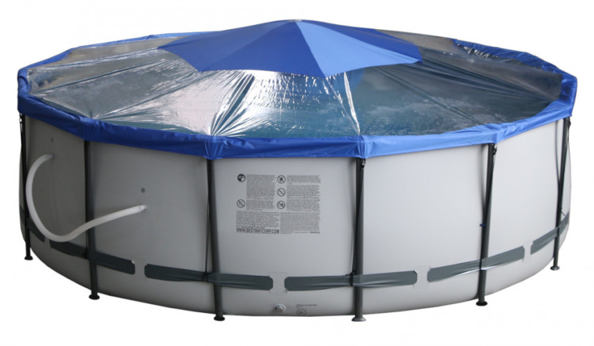 Тент для бассейна Intex/Bestway с надувной подушкой "Фиеста" в Оренбурге