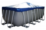 Тент для прямоугольного бассейна Intex/Bestway с надувной подушкой "Фиеста" в Оренбурге