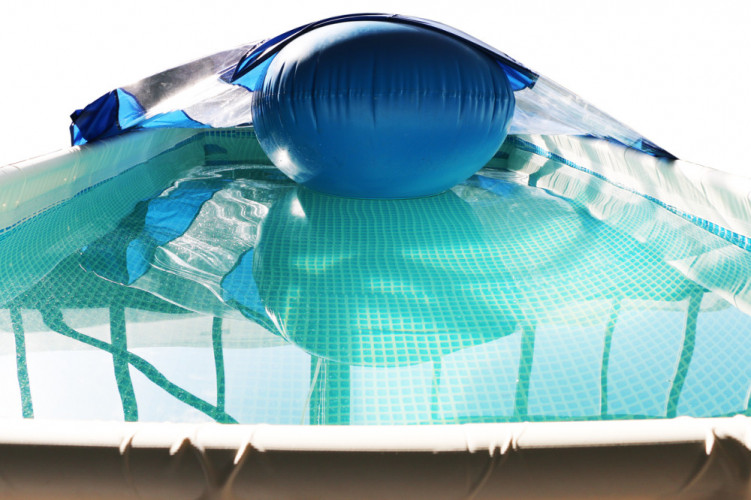 Тент для прямоугольного бассейна Intex/Bestway с надувной подушкой "Фиеста" в Оренбурге