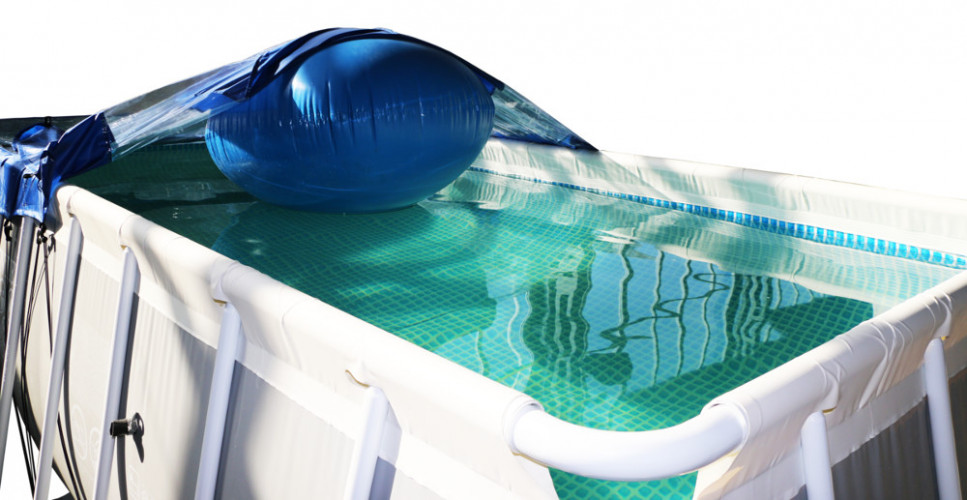 Тент для прямоугольного бассейна Intex/Bestway с надувной подушкой "Фиеста" в Оренбурге