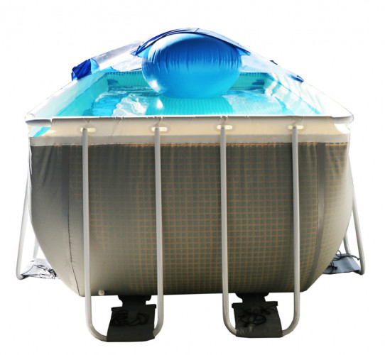 Тент для прямоугольного бассейна Intex/Bestway с надувной подушкой "Фиеста" в Оренбурге