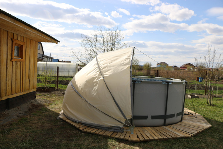 Купол-тент для бассейнов "Фиеста" КОМБИ в Оренбурге