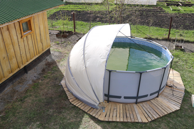 Купол-тент для бассейнов "Фиеста" КОМБИ в Оренбурге