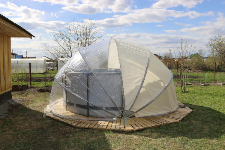 Купол-тент для бассейнов "Фиеста" КОМБИ в Оренбурге