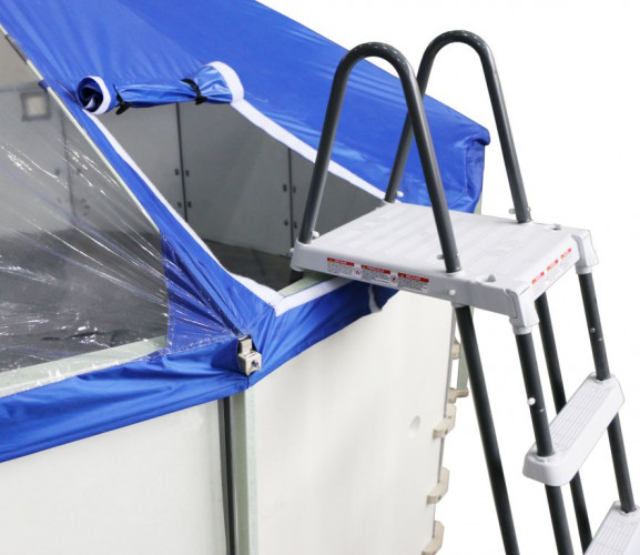 Подъемный тент-навес для бассейна "Фиеста" в Оренбурге