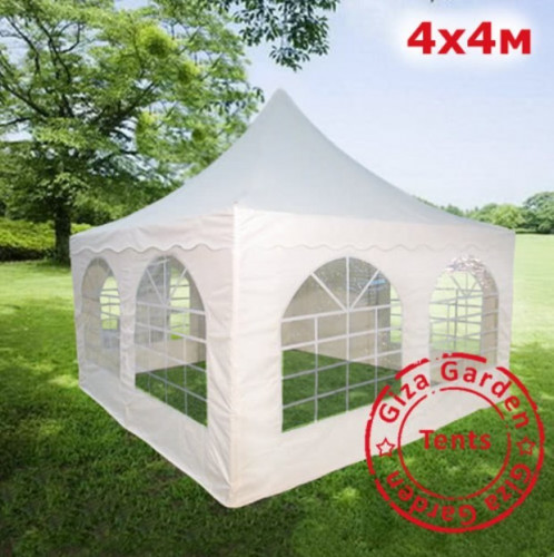 Шатер Пагода Giza Garden 4 х 4 м белый в Оренбурге