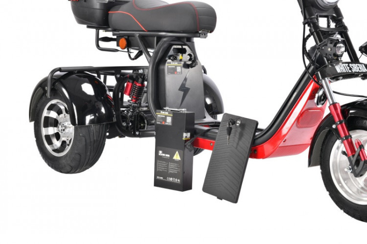 Электроскутер White Siberia PRO TRIKE 3000W в Оренбурге