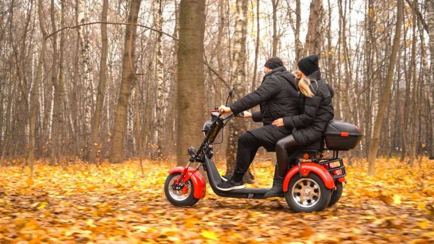 Электроскутер White Siberia PRO TRIKE 3000W в Оренбурге