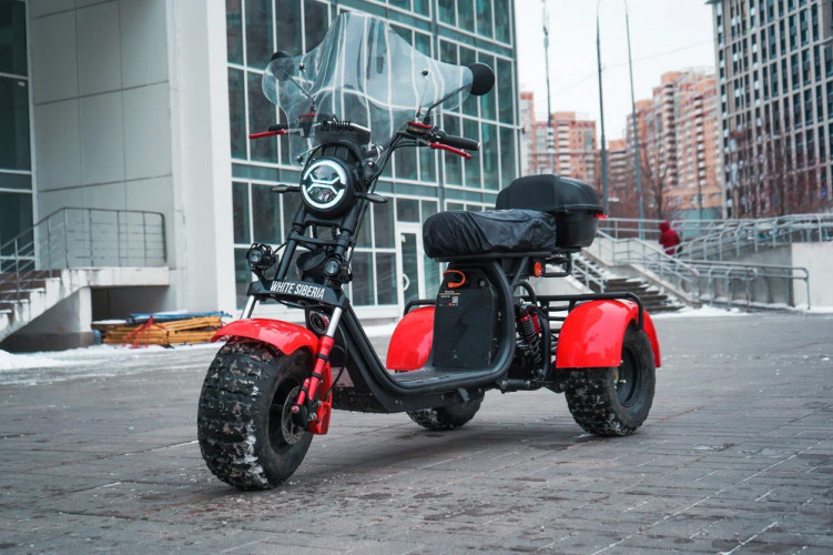 Электроскутер White Siberia PRO TRIKE 3000W в Оренбурге