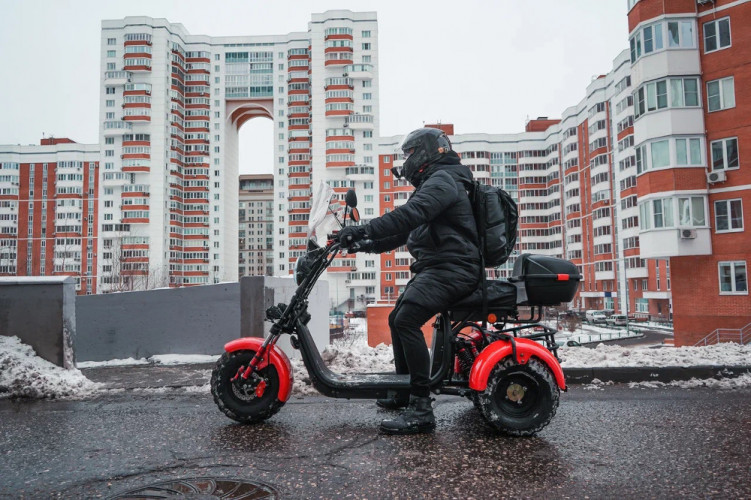 Электроскутер White Siberia PRO TRIKE 3000W в Оренбурге