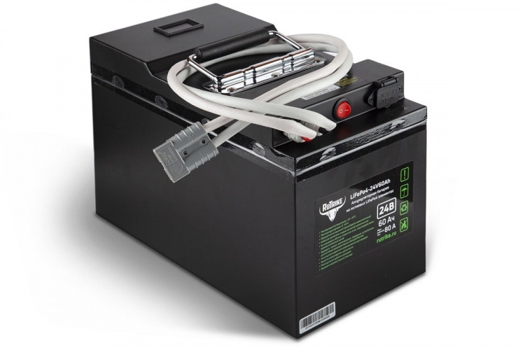 Тяговый железо-фосфатный аккумулятор RuTrike LiFePO4 60V48Ah (60А) в Оренбурге