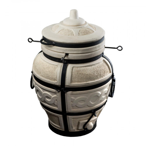 Тандыр Сармат Есаул с термометром в Оренбурге