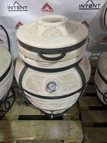 Тандыр Сармат Есаул с термометром в Оренбурге