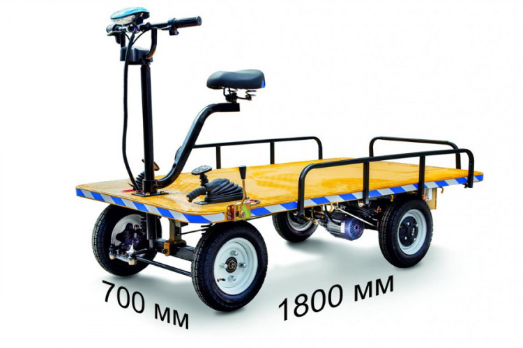 Грузовая электрическая тележка RuTrike СКЛАД 1800 в Оренбурге