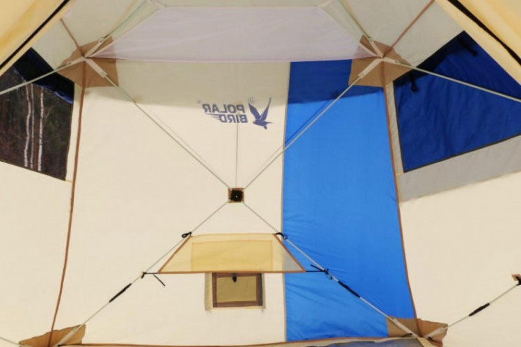 Шатер-тент Polar Bird 4SK Long + Тент-навес в Оренбурге