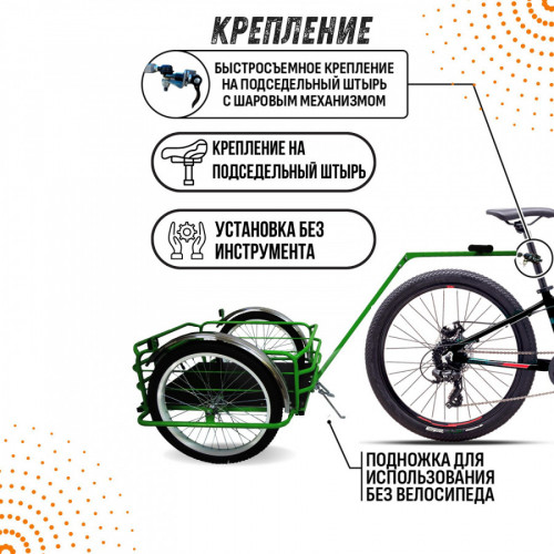 Велоприцеп Кузовок 2.0 в Оренбурге