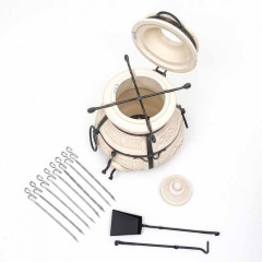 Тандыр Сармат Кочевник с откидной крышкой Тандыр Сармат Кочевник с откидной крышкой