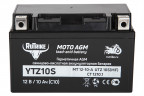 Аккумулятор стартерный для мототехники Rutrike YTZ10S (12V/10Ah) в Оренбурге