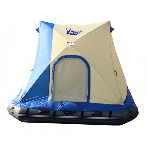 Надувной плот-палатка Polar bird Raft 260+слани стеклокомпозит в Оренбурге