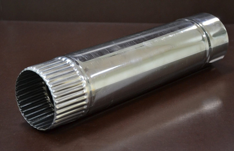 Сегмент трубы дымохода 90 мм. в Оренбурге