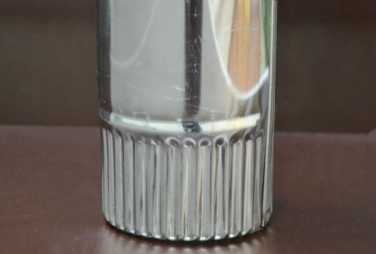 Сегмент трубы дымохода 90 мм. в Оренбурге