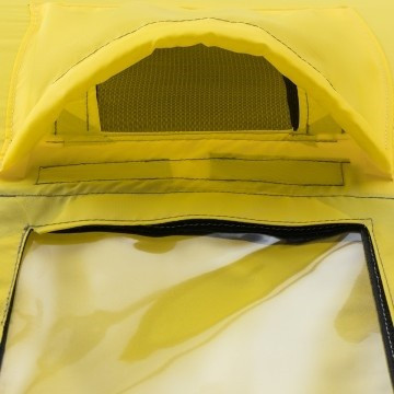 Палатка для рыбалки Helios Куб 1,8х1,8 желтый/серый в Оренбурге