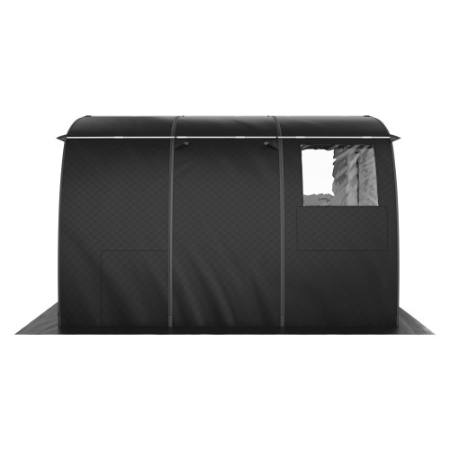 Мобильная баня-палатка МОРЖ Max (Черный) в Оренбурге