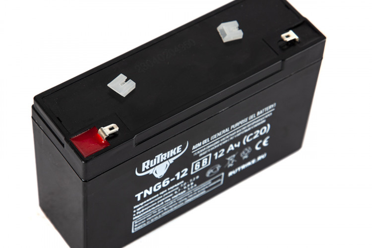 Тяговый гелевый аккумулятор RuTrike TNG 6-12 (6V12A/H C20) в Оренбурге
