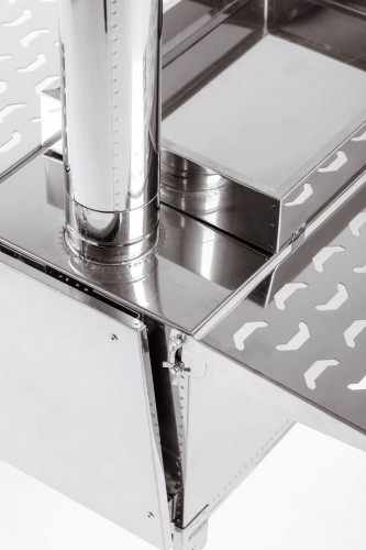 Печь-камин Инвент ПРО Средняя в Оренбурге