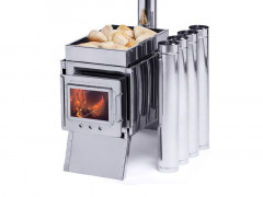 Печь-камин Инвент средняя