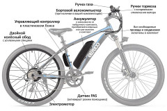 Мотор-колесо Eltreco 36V 350W LCD 26" АКБ 10Ah