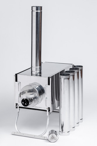 Печь Инвент экономка средняя с регулирующимися экранами в сумке в Оренбурге