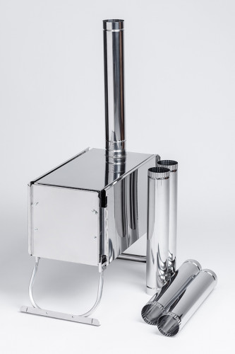 Печь Инвент экономка средняя с регулирующимися экранами в сумке в Оренбурге