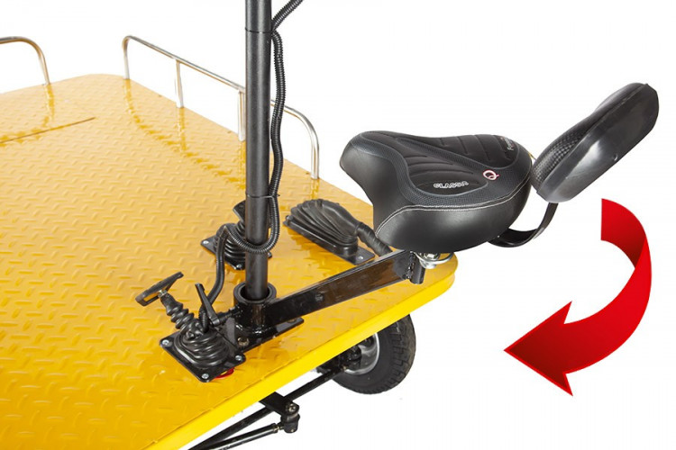 Грузовая электрическая тележка RuTrike СКЛАД 1500 NEW в Оренбурге