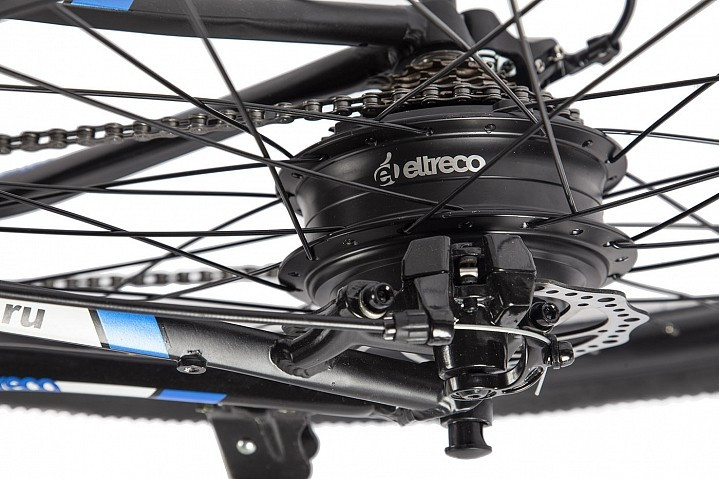 Мотор-колесо Eltreco 48V 1000W LCD 26" АКБ 48V 10А/ч в Оренбурге