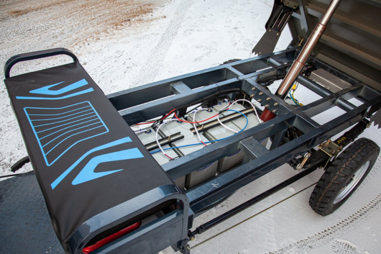 Грузовая электрическая тележка Rutrike Титан 2000 Гидравлика в Оренбурге