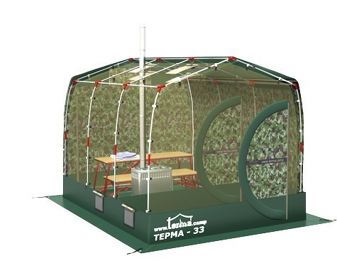 Зимняя палатка Терма-33 в Оренбурге