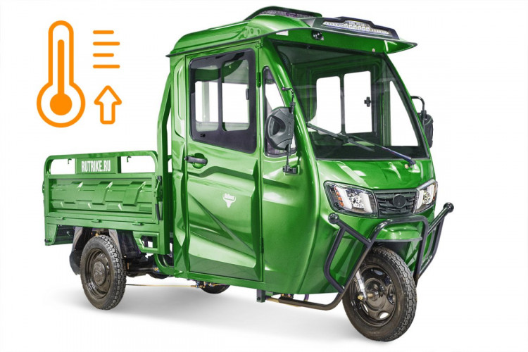 Электротрицикл Rutrike КАРГО Кабина обогрев 1500 грузовой в Оренбурге