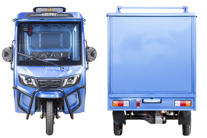Электротрицикл Rutrike КАРГО Кабина Дуал обогрев 1500 фургон в Оренбурге