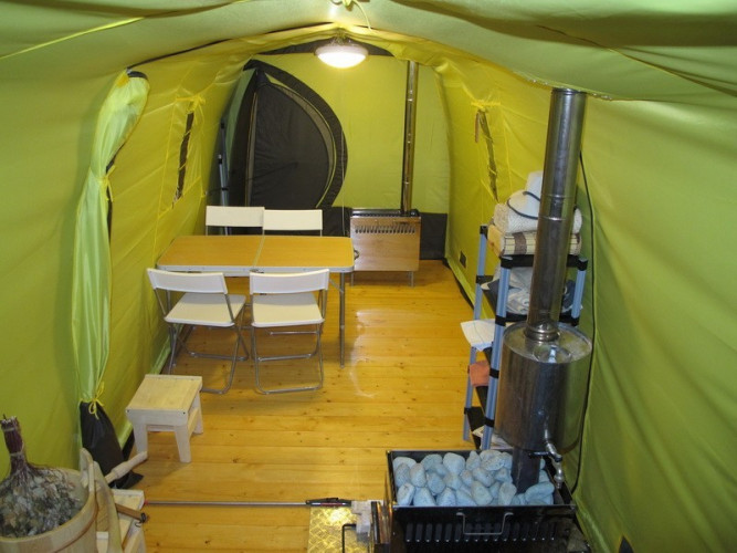 Зимняя палатка Терма-42 в Оренбурге