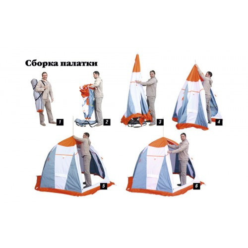 Палатка для рыбалки Нельма-3 Люкс в Оренбурге