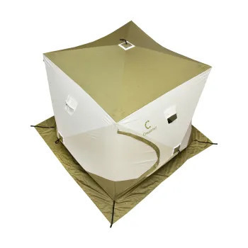 Палатка зимняя куб СЛЕДОПЫТ Premium Long в Оренбурге